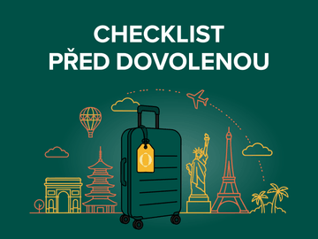 Checklist před dovolenou