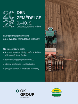 Pozvánka na Den Zemědělce Unčovice 2026